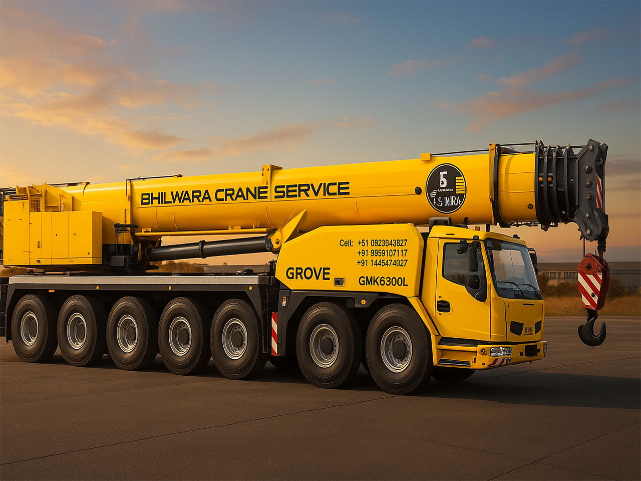 Bhilwara Crane Services | www.bhilwaracrane.com